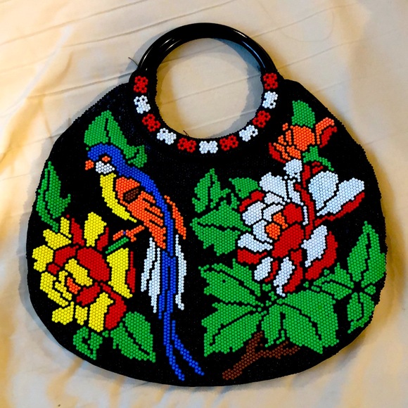 All-beaded vintage purses
